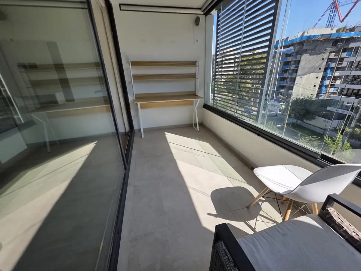 Departamento nuevo de 1 dormitorio, Metro Manquehue, Las Condes — foto 2