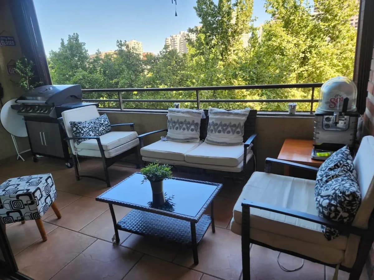 Departamento 3 dormitorios en Presidente Riesco, Las Condes — foto 2